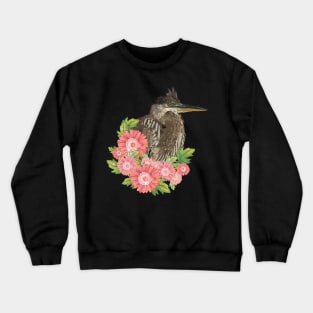 Blue heron Crewneck Sweatshirt